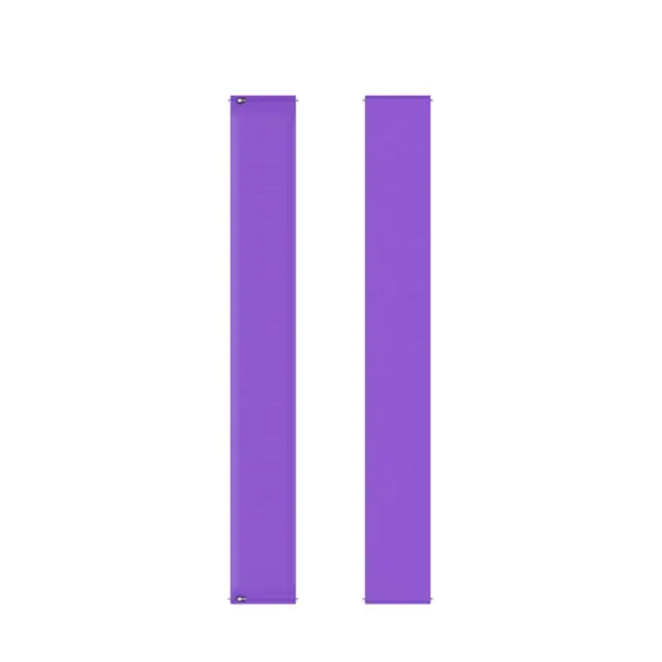 g.r57.18.22 Upright Purple StrapsCo Silicone Strap for Garmin Venu 2S Vivomove 3S Vivoactive 4S
