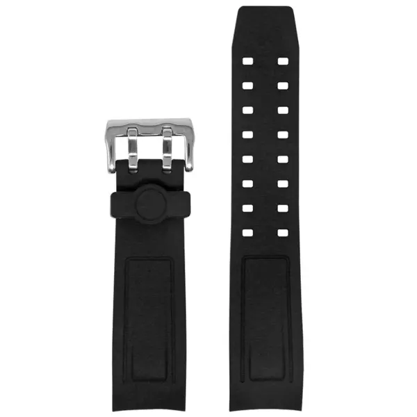 r.bv1 .1 Up StrapsCo Silicone Rubber Watch Band Strap with Curved Ends for Bvlgari Watches