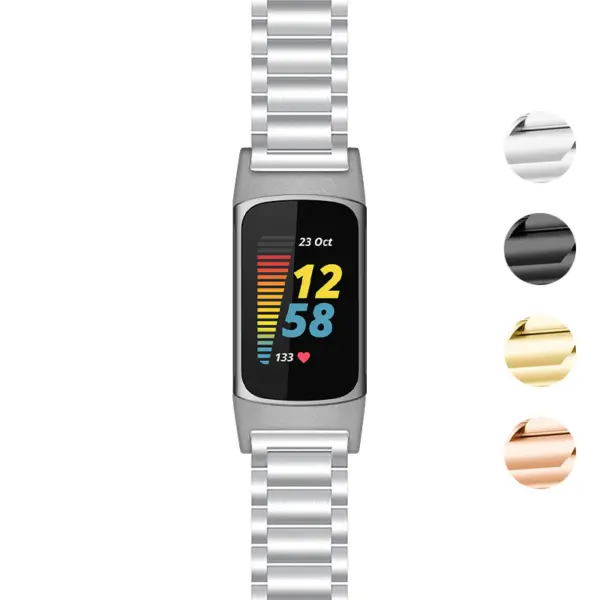 fbx5.s.m8 Stainless Steel Bracelet for Fitbit Charge 5