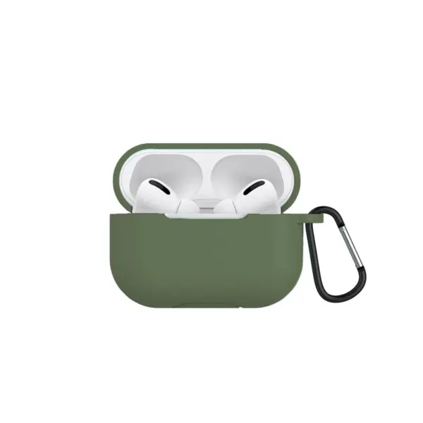 a.ap3 .11a Front Army Green StrapsCo Silicone Rubber Case Cover for Apple AirP
