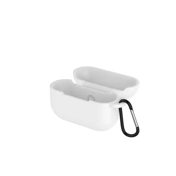 a.ap3 .22 Angle White StrapsCo Silicone Rubber Case Cover for Apple AirPods 3