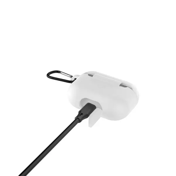 a.ap3 .22 Alt White StrapsCo Silicone Rubber Case Cover for Apple AirPods 3
