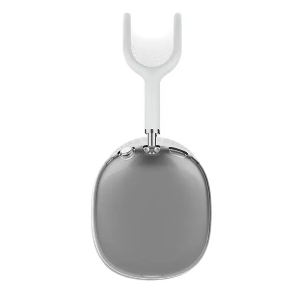 a.ap2 .1a Alt Transparent Black StrapsCo Smooth Silicone Rubber Earphone Covers for Apple AirPods Max