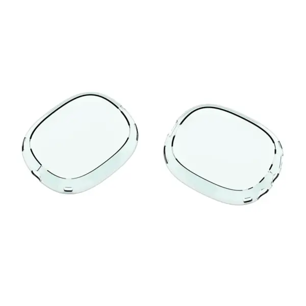a.ap2 .11a Up Transparent Aquamarine StrapsCo Smooth Silicone Rubber Earphone Covers for Apple AirPods Max