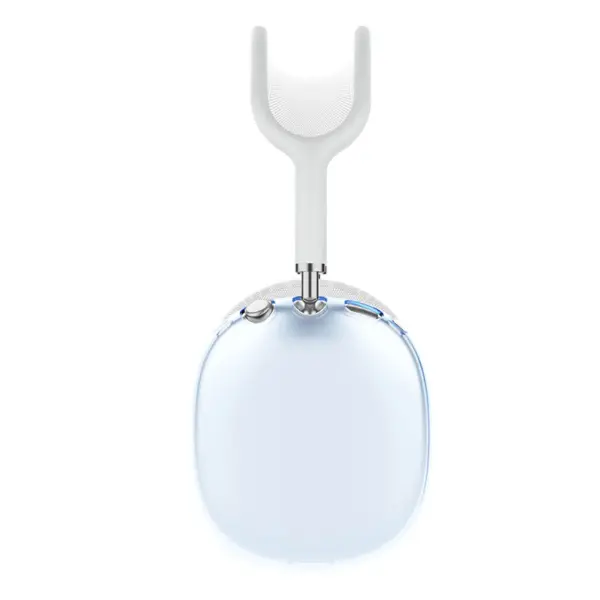 a.ap2 .5a Alt Transparent Blue StrapsCo Smooth Silicone Rubber Earphone Covers for Apple AirPods Max