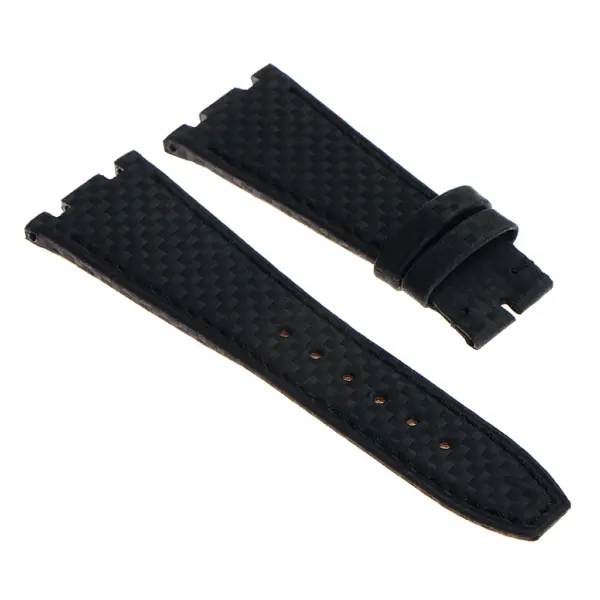 ap.l5.1.1 Dassari Carbon Fiber Strap for Audemars Piguet in Black