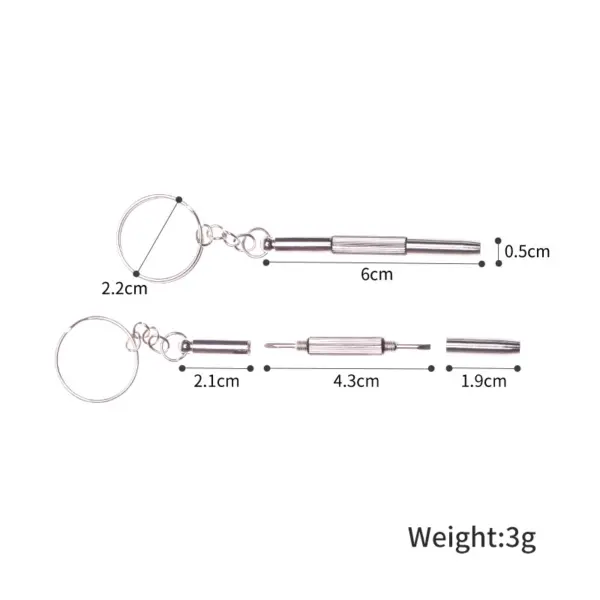 t.ss5 Alt Keychain Watch Screwdriver