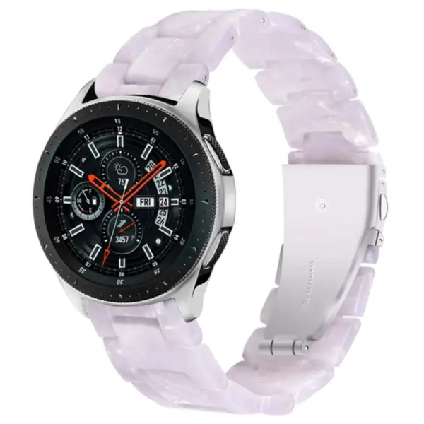 s.w1.22a Main Crystal StrapsCo Marble Watch Band Strap for Samsung Galaxy Watch Active Gear 20mm 22mm