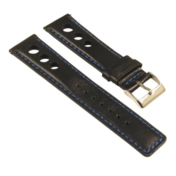 st26.1.5 Angle Black Blue Rally Strap