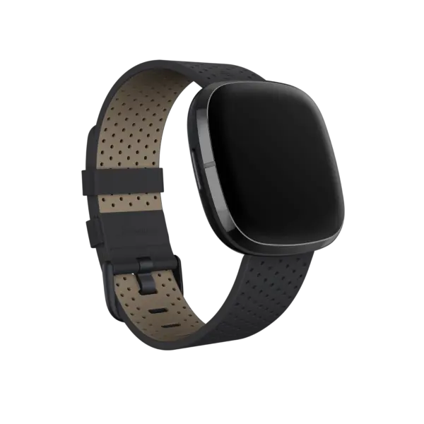 StrapsCo Leather Fitbit Sense