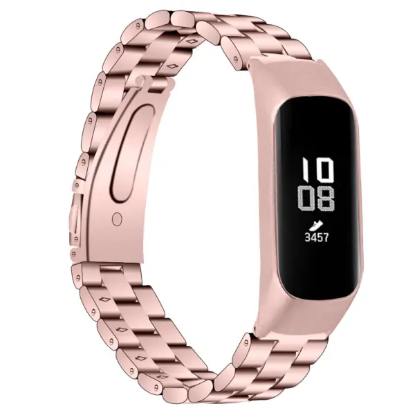 S.m10.rg Main Rose Gold StrapsCo Stainless Steel Watch Band Strap For Samsung Galaxy Fit E SM R375