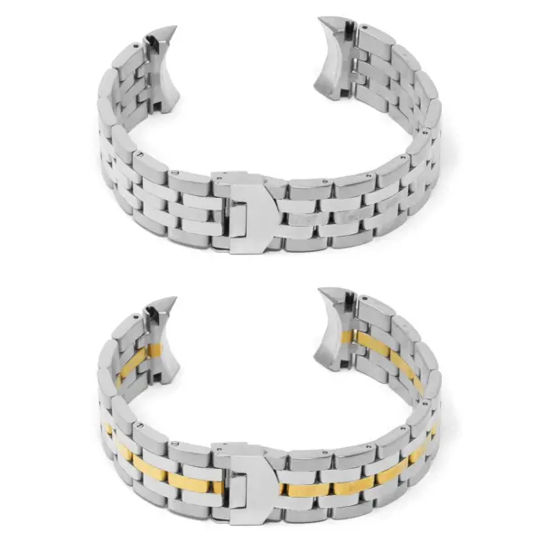M.td1 All Color StrapsCo Replacement Stainless Steel Metal Watch Band Strap Bracelet For Tudor Glamour