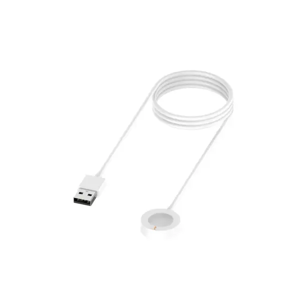 Fos.ch1.22 Main White StrapsCo USB Charger For Emporio Armani Smartwatch