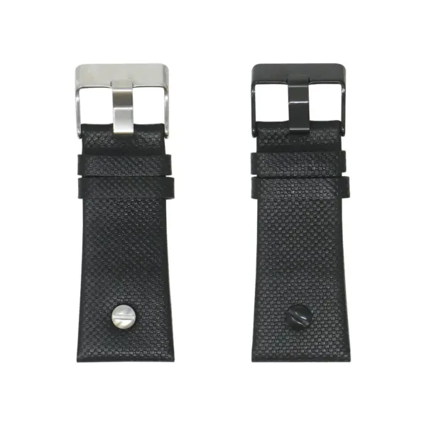 L.dz3 All Colors StrapsCo Embossed Leather Watch Band Strap With Rivet For Diesel