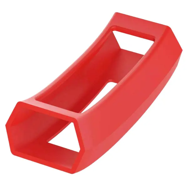 Fb.pc7.6 Back Silicone Protector Fits Fitbit Alta In Red