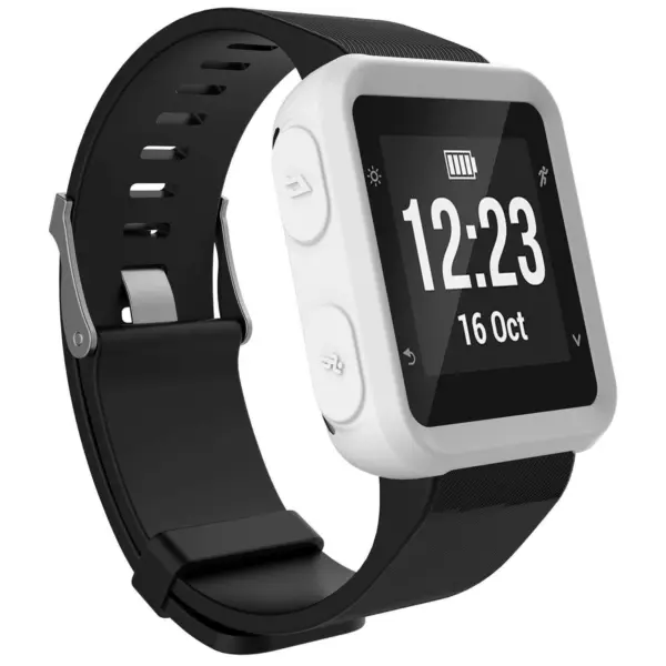 G.pc11.22 Silicone Case Fits Forerunner 35 In White
