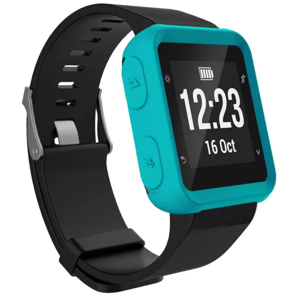G.pc11.5a Silicone Case Fits Forerunner 35 In Teal