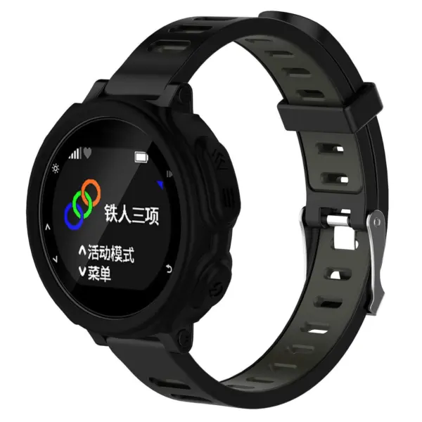 G.pc8.1 Silicone Rubber Case Fits Forerunner 235 735xt In Black