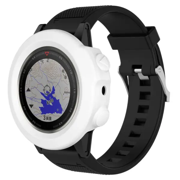G.pc6.22 Silicone Case Fits Fenix 5S In White