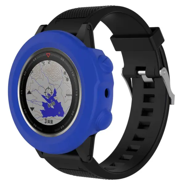 G.pc6.5 Silicone Case Fits Fenix 5x In Blue