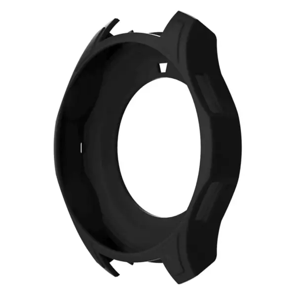S.pc1.1 Front 2 Silicone Case Fits Samsung Gear S3 Classic In Black