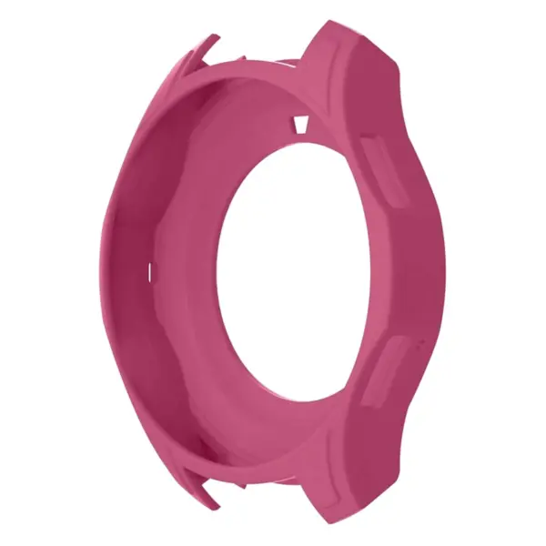 S.pc1.13a Front 2 Silicone Case Fits Samsung Gear S3 Classic In Magenta