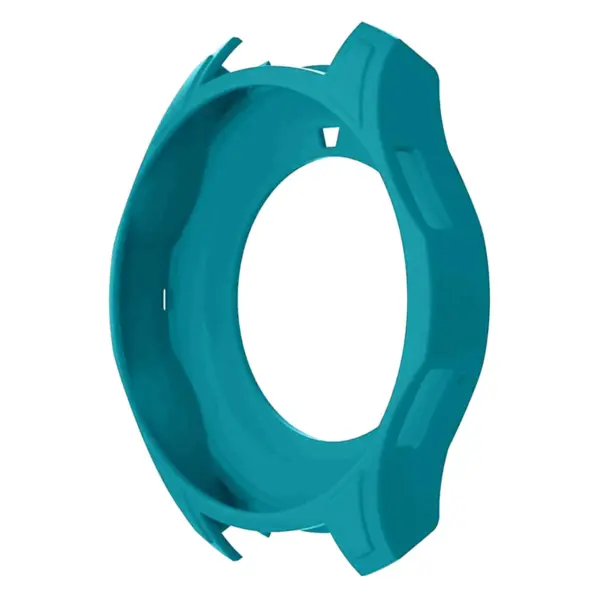 S.pc1.5a Front 2 Silicone Case Fits Samsung Gear S3 Classic In Teal