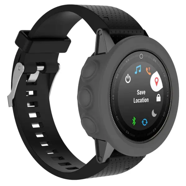 G.pc4.7 Silicone Case Fits Fenix 5S In Grey