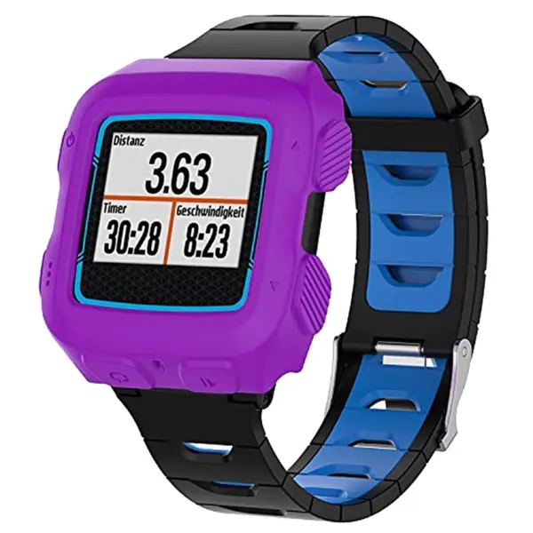 G.pc3.18 Silicone Rubber Case Fits Garmin Forerunner 920XT In Purple
