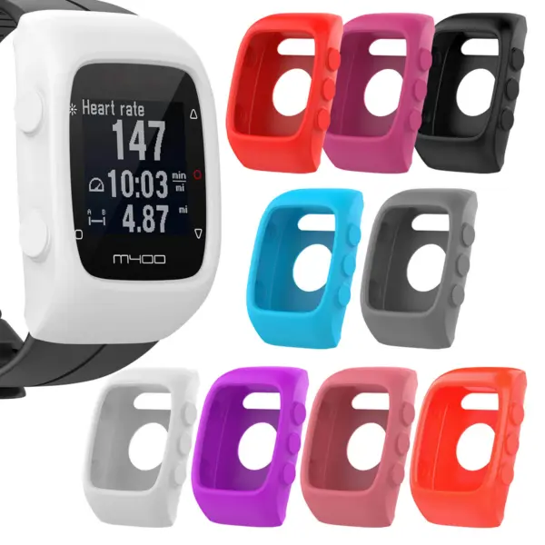 P.pc1.22 Gallery Silicone Case Fits Polar M400 M430 In White