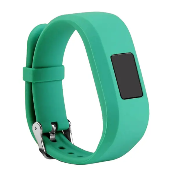 G.r.21.11a Silicone Strap For GarminnGarmin Vivofit JR In Turqoise
