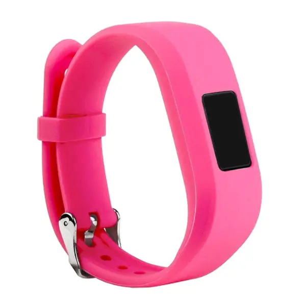 G.r.21.13 Silicone Strap For GarminnGarmin Vivofit JR In Pink