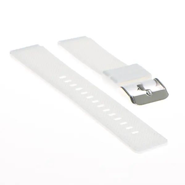 H.r2.22.18 Quick Realese Silicone Strap For Huawei And Samsung Classic In White