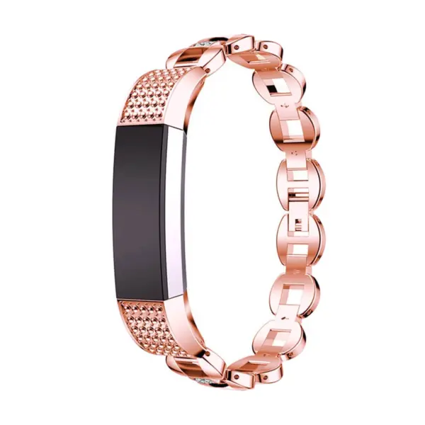 fb.m31.rg.22 Alta Bangle in Silver w White Rhinestones