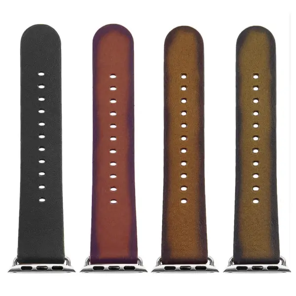 DASSARI Vintage Leather Strap For Apple Watch