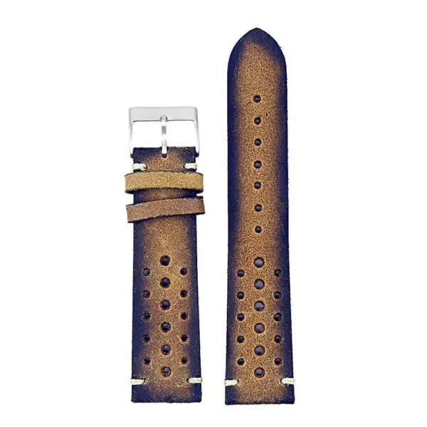 DASSARI Speedster ra2.3 Perforated Vintage Leather Rally Strap i