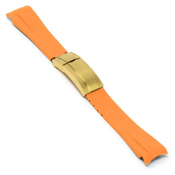 Fitted Rubber Replacement Strap for Rolex #48