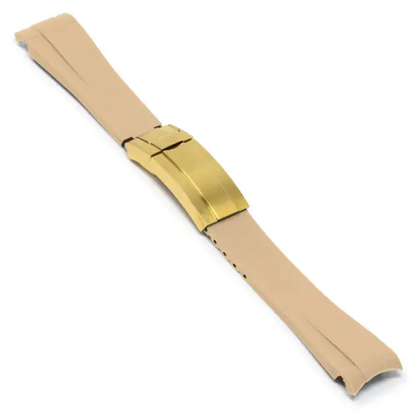 Fitted Rubber Replacement Strap for Rolex #60