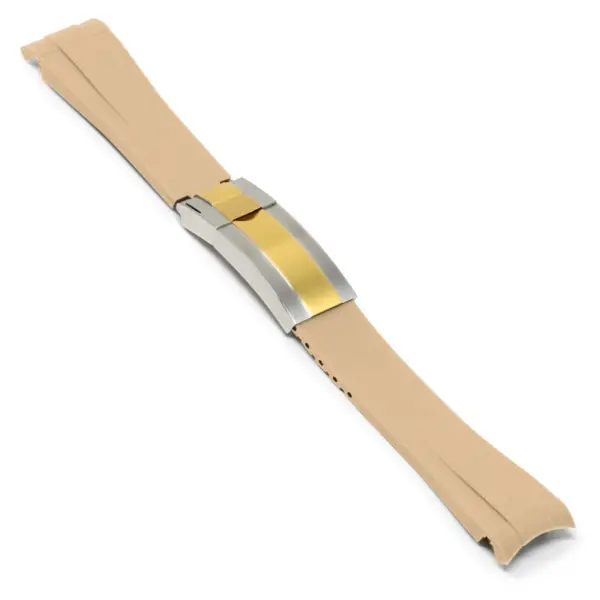Fitted Rubber Replacement Strap for Rolex #59