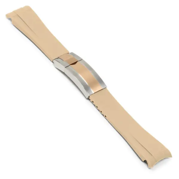 Fitted Rubber Replacement Strap for Rolex #58