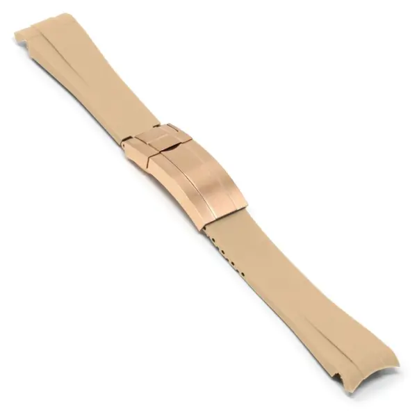 Fitted Rubber Replacement Strap for Rolex #57