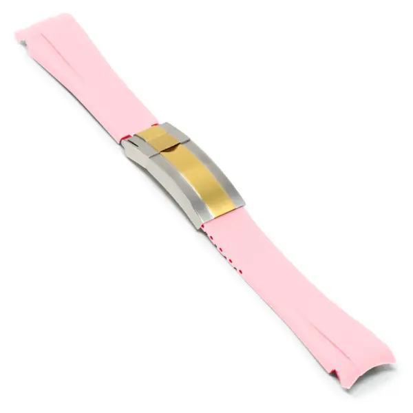 Fitted Rubber Replacement Strap for Rolex #53