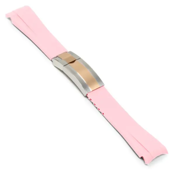 Fitted Rubber Replacement Strap for Rolex #52