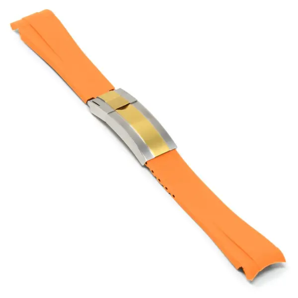 21mm Fitted Rubber Replacement Strap #10