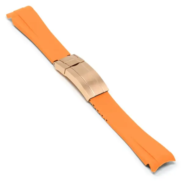 21mm Fitted Rubber Replacement Strap #12