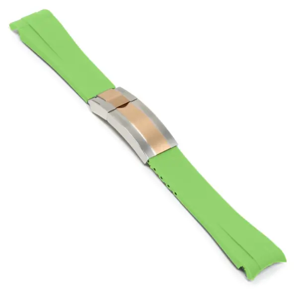 Fitted Rubber Replacement Strap for Rolex #40