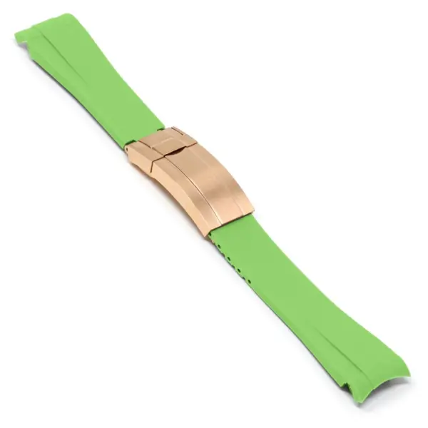 Fitted Rubber Replacement Strap for Rolex #39