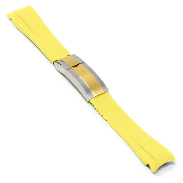 Fitted Rubber Replacement Strap for Rolex #35