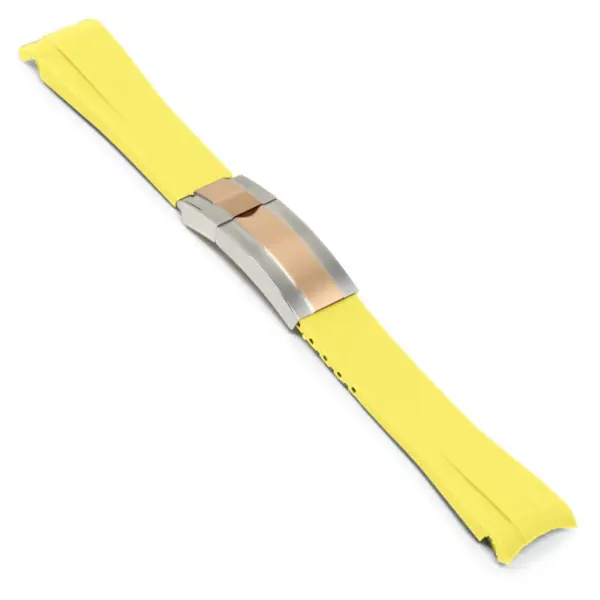 Fitted Rubber Replacement Strap for Rolex #34