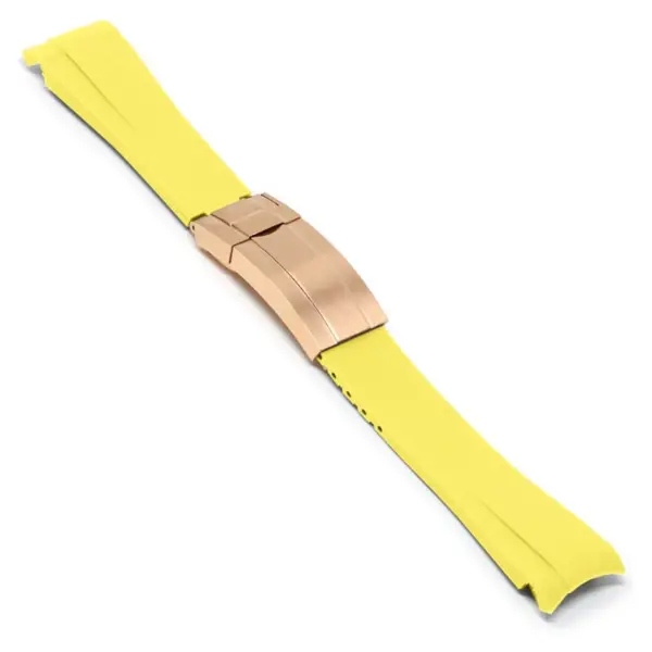 Fitted Rubber Replacement Strap for Rolex #33